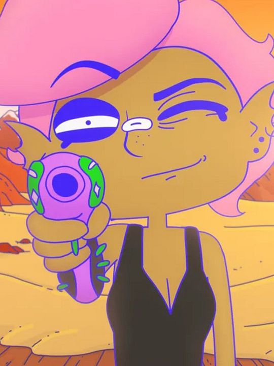 Lesbian Space Princess : Affiche