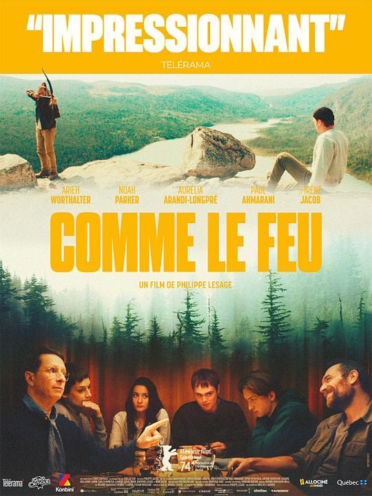 Comme le feu : Affiche