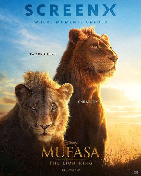Mufasa : Le Roi Lion : Affiche