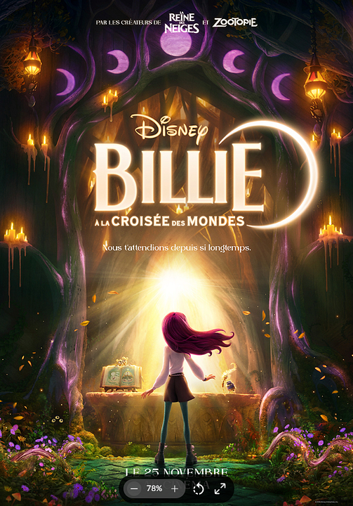 Billie à la croisée des mondes : Affiche