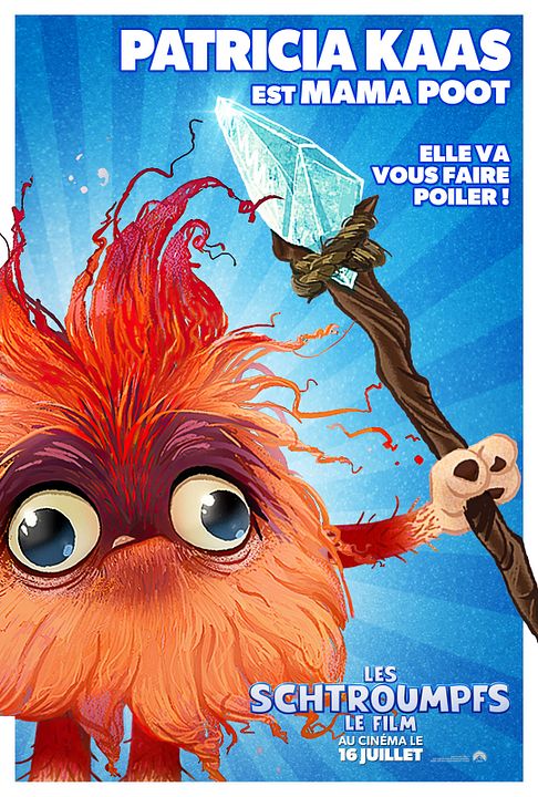 Les Schtroumpfs - Le film : Affiche