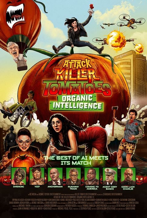 Attack Of The Killer Tomatoes: Organic Intelligence : Affiche