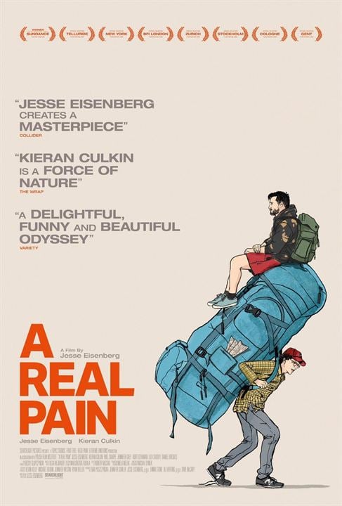 A Real Pain : Affiche