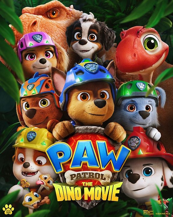 La Pat' Patrouille : Le film mission Dino : Affiche