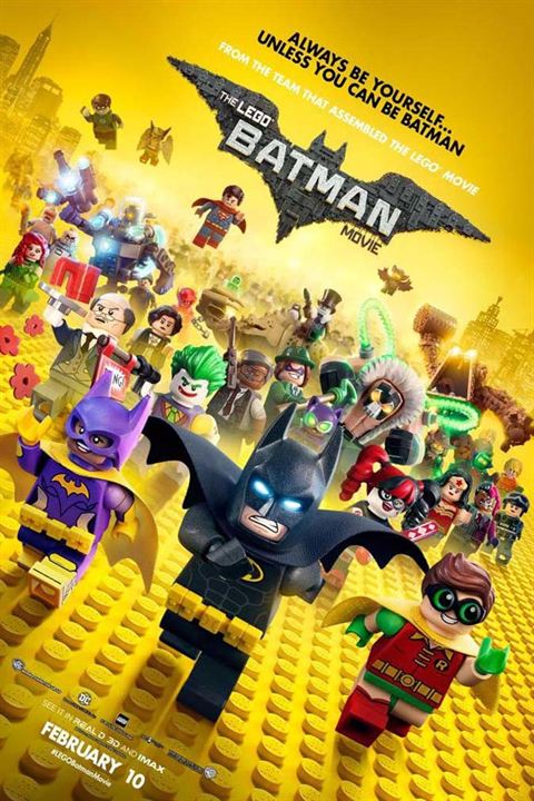 Lego Batman, Le Film : Affiche