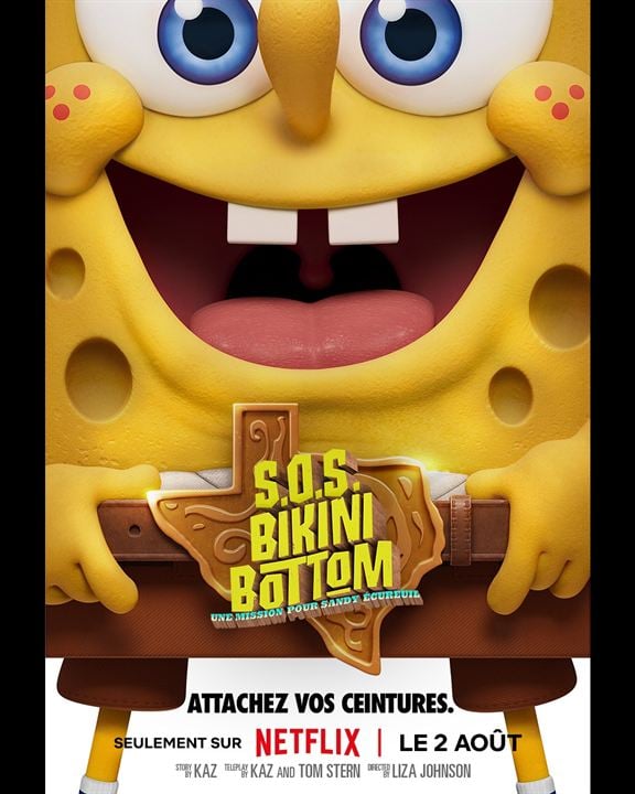 S.O.S. Bikini Bottom : Une mission pour Sandy Écureuil : Affiche