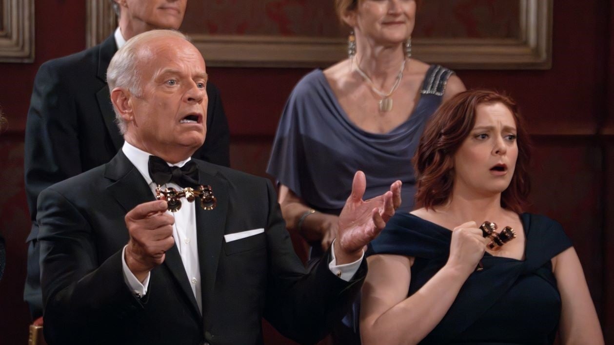 Frasier (2023) : Photo Kelsey Grammer, Rachel Bloom