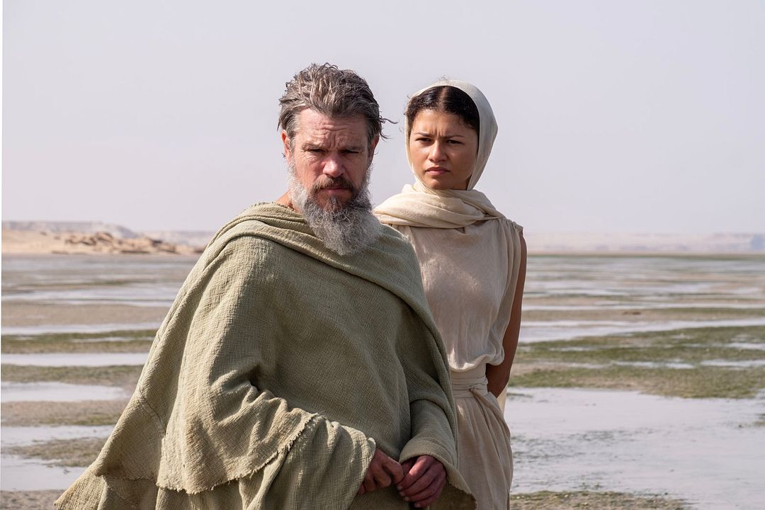 L'Odyssée : Photo Matt Damon, Zendaya