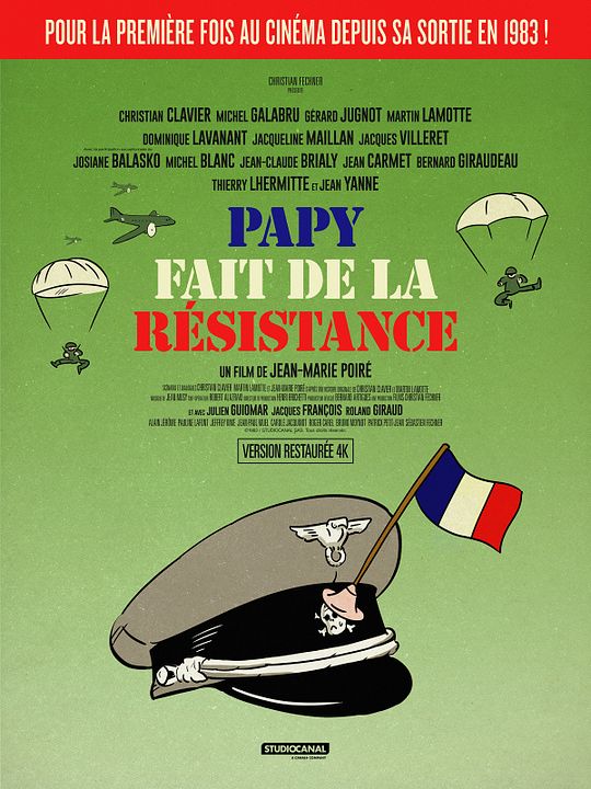 Papy fait de la résistance : Affiche