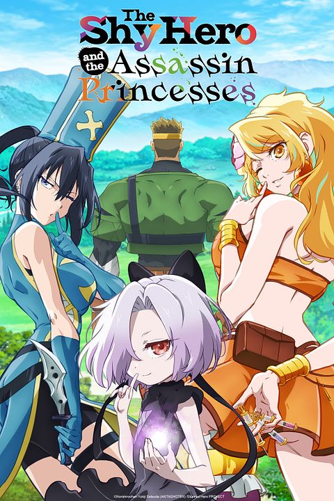 The Shy Hero and the Assassin Princesses : Affiche