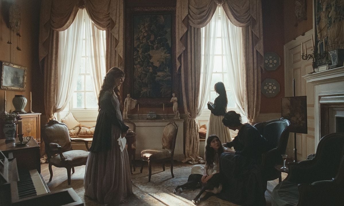Raison et sentiments : Photo Esmé Creed-Miles, Daisy Edgar-Jones, Bodhi Rae Breathnach