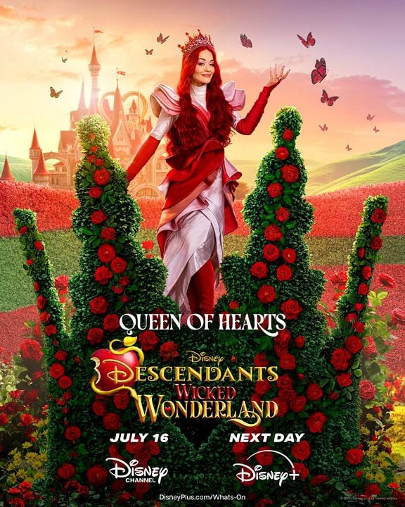 Descendants : La malédiction du pays des merveilles : Affiche