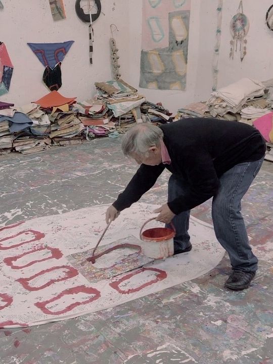 Claude Viallat, un peintre dans l'arène : Affiche