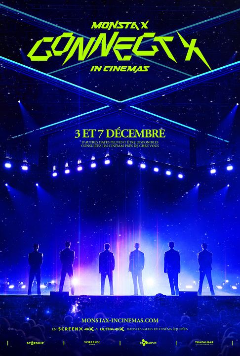 MONSTA X : CONNECT X IN CINEMAS : Affiche