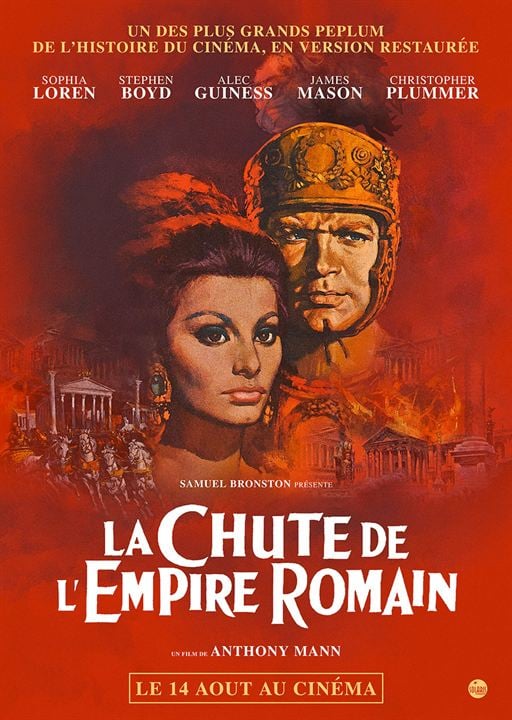 La Chute de l'empire romain : Affiche