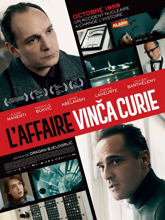 L’Affaire Vinča Curie : Affiche