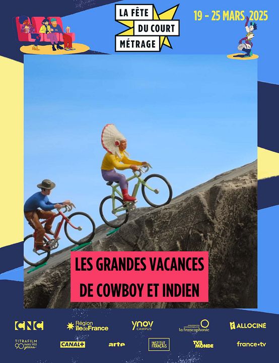 Les Grandes vacances de cowboy et indien : Affiche