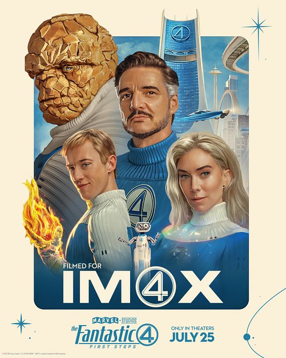 Les 4 Fantastiques : Premiers pas : Affiche