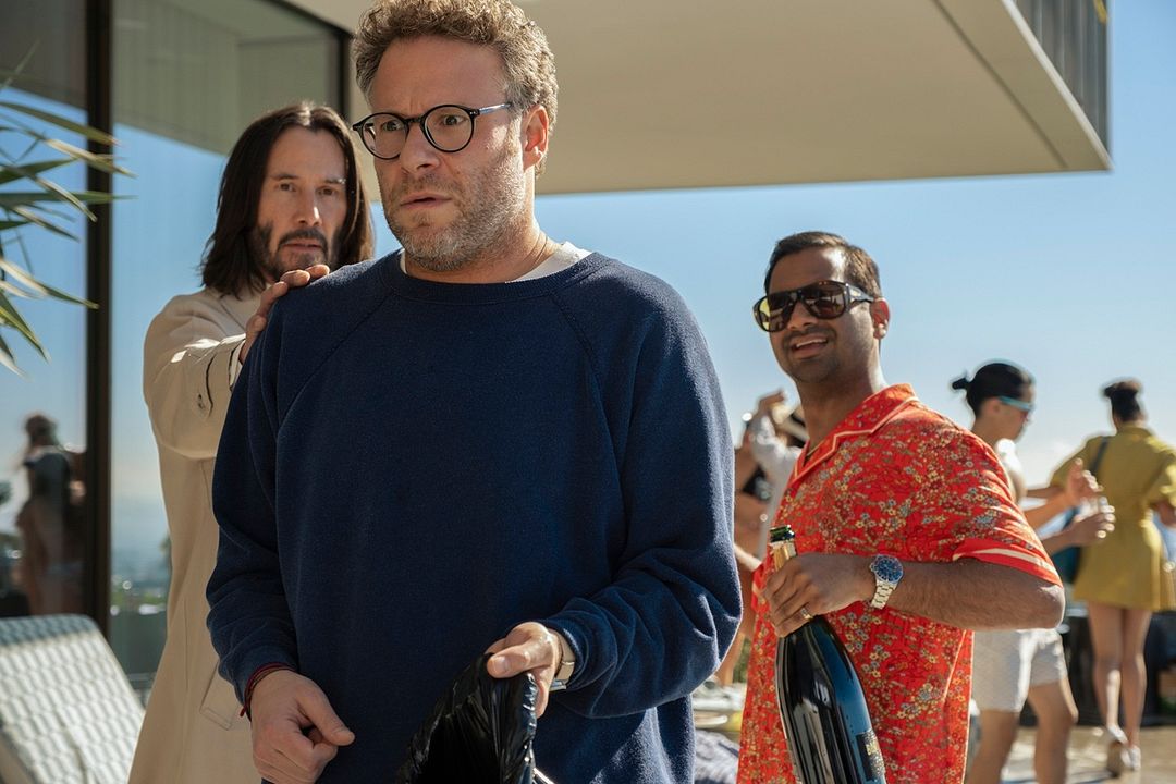 Good Fortune : Photo Keanu Reeves, Seth Rogen, Aziz Ansari