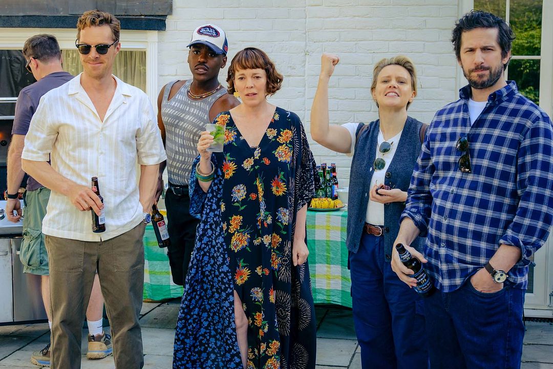 La Guerre des Rose : Photo Olivia Colman, Ncuti Gatwa, Kate McKinnon, Andy Samberg, Benedict Cumberbatch