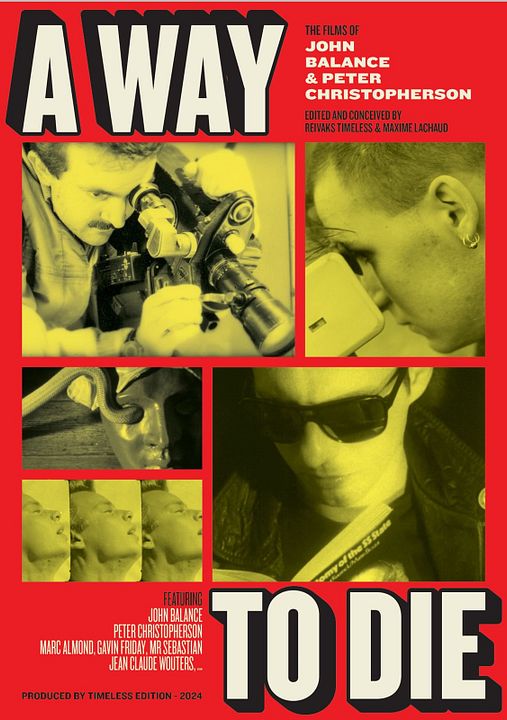 A Way to Die : The films of Peter Christopherson and John Balance : Affiche