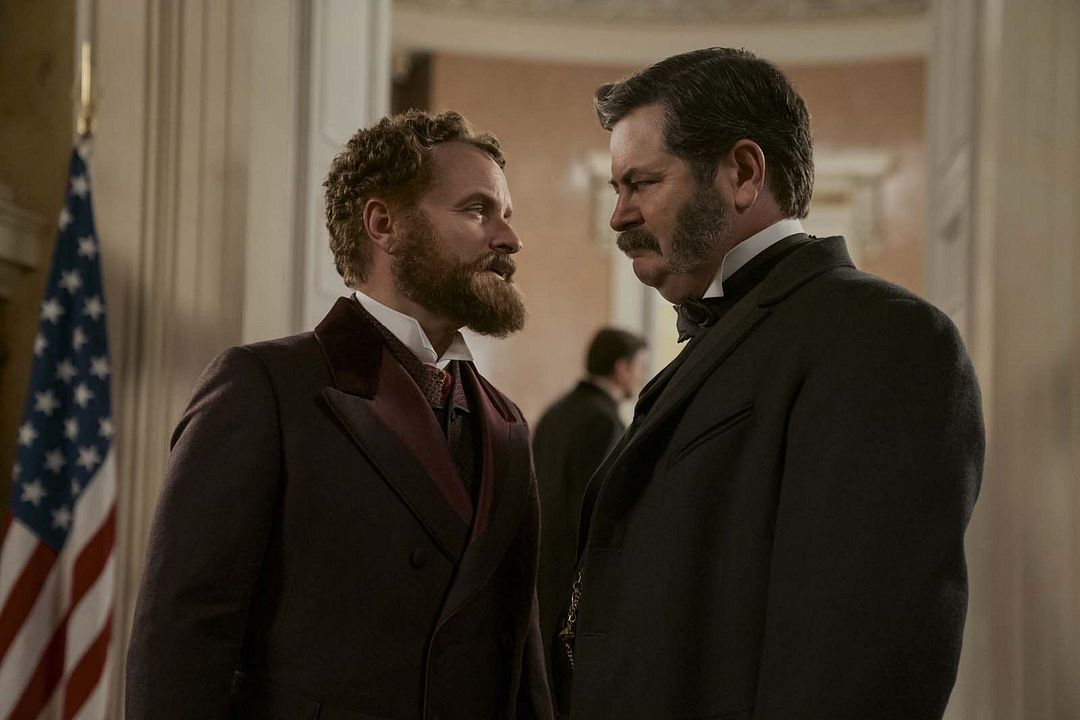 Le Président Foudroyé : Photo Nick Offerman, Shea Whigham