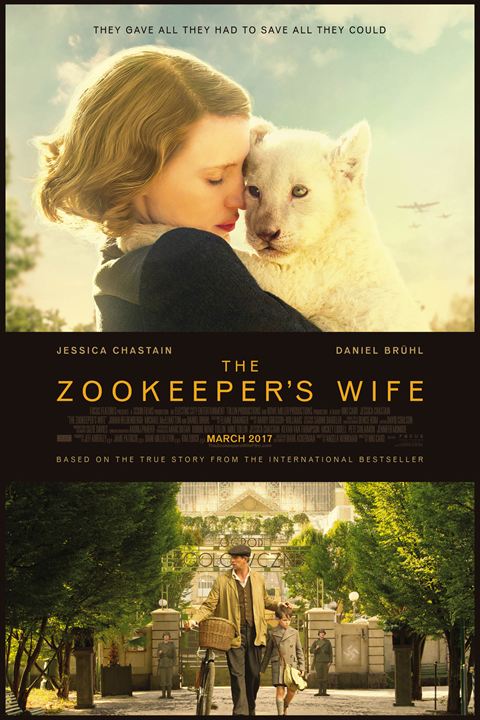 La Femme du gardien de zoo : Affiche