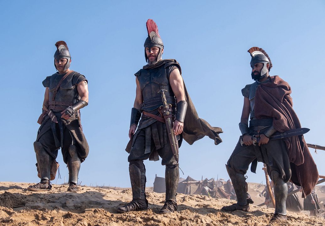 L'Odyssée : Photo Matt Damon, Himesh Patel, John Leguizamo
