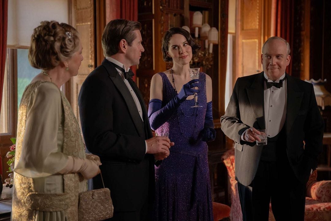 Downton Abbey III : le grand final : Photo Michelle Dockery, Allen Leech, Penelope Wilton, Paul Giamatti