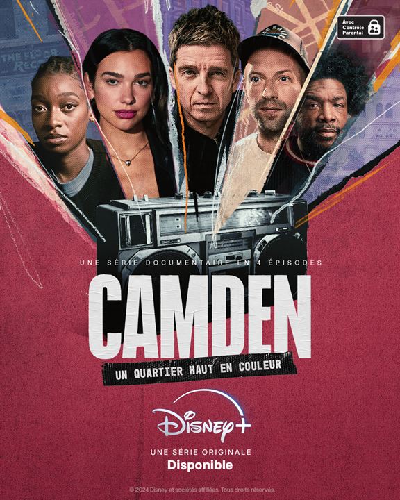 Camden : un quartier haut en couleur : Affiche