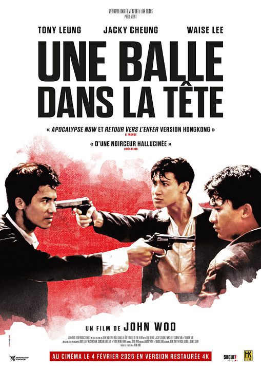 Une Balle dans la tête : Affiche