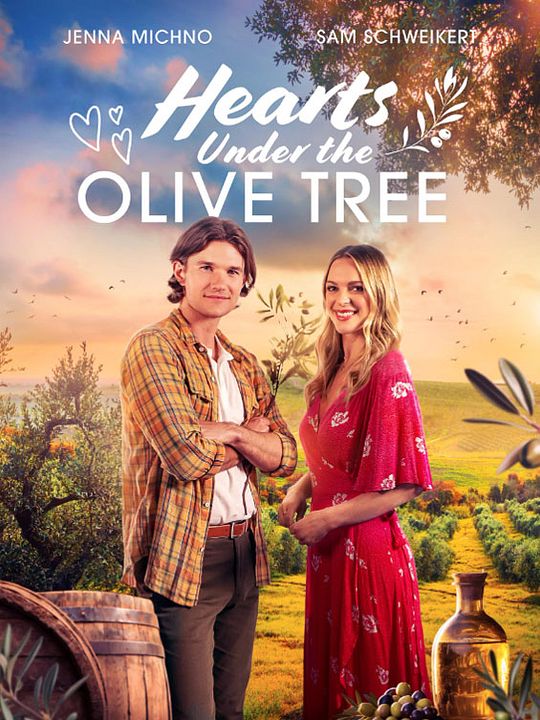 Un coeur sous les oliviers : Affiche