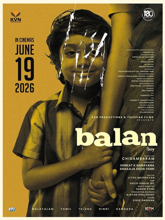 Balan: The Boy : Affiche