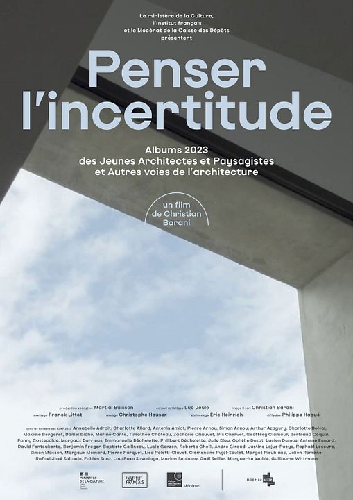 Penser l’incertitude : Affiche
