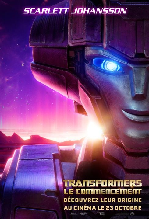 Transformers : le commencement : Affiche