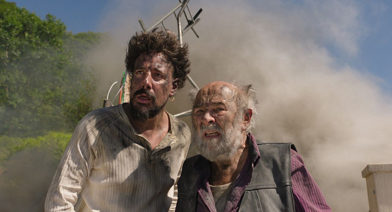 Y a pas de réseau : Photo Gérard Jugnot, Maxime Gasteuil