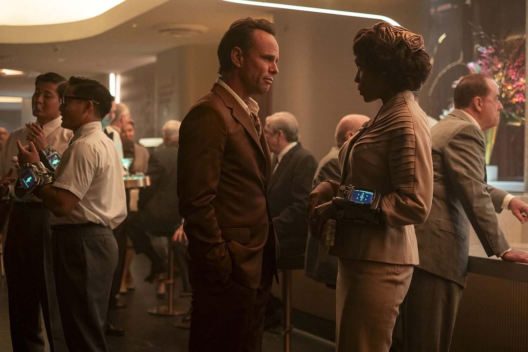 Photo Walton Goggins, Frances Turner