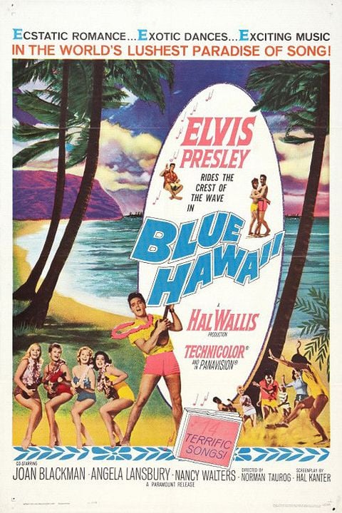 Sous le ciel bleu de Hawaii : Affiche