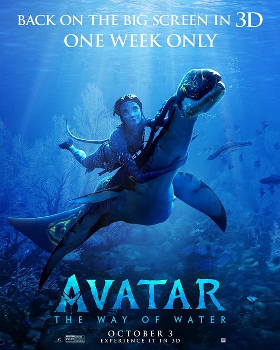 Avatar : la voie de l'eau : Affiche