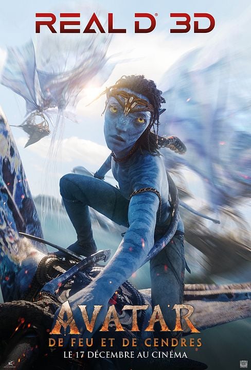 Avatar : de Feu et de Cendres : Affiche