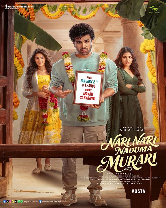 Nari Nari Naduma Murari : Affiche