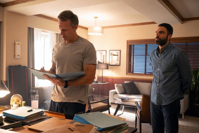 Brilliant Minds : Photo Zachary Quinto, Teddy Sears