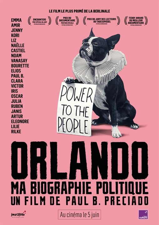 Orlando, ma biographie politique : Affiche