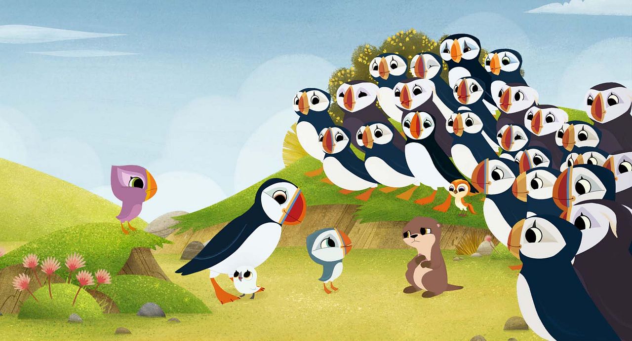 Nouveaux copains à Puffin Rock : Photo