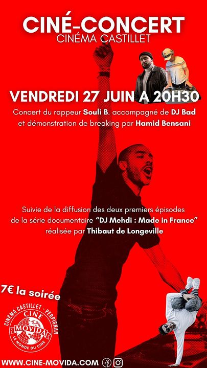 Soirée Concert Castillet du 27 juin : Affiche