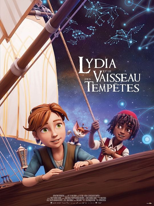 Lydia et le vaisseau des tempêtes : Affiche