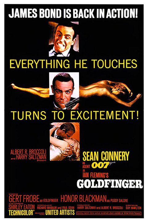 Goldfinger : Affiche