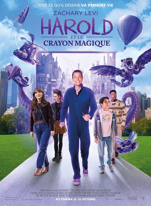 Harold et le crayon magique : Affiche
