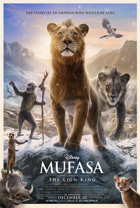 Mufasa : Le Roi Lion : Affiche