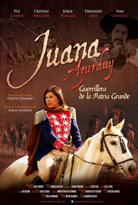 Juana Azurduy, guerrière de la Grande Patrie : Affiche